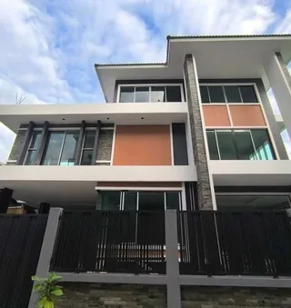 ภาพจริงของโครงการบ้านพักอาศัยอีกแบบหนึ่ง