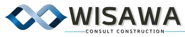 โลโก้ Wisawa Consult บริษัทที่ปรึกษาและควบคุมงานก่อสร้าง